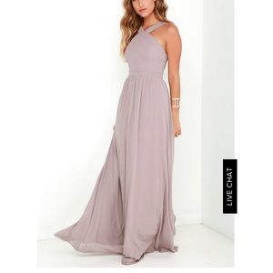 BNWT Lulu’s “Air of Romance” Bridesmaids Dress, L